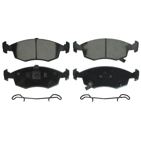 Wagner Brakes Ceramic Disc Pad Set, Zd1568 ZD1568